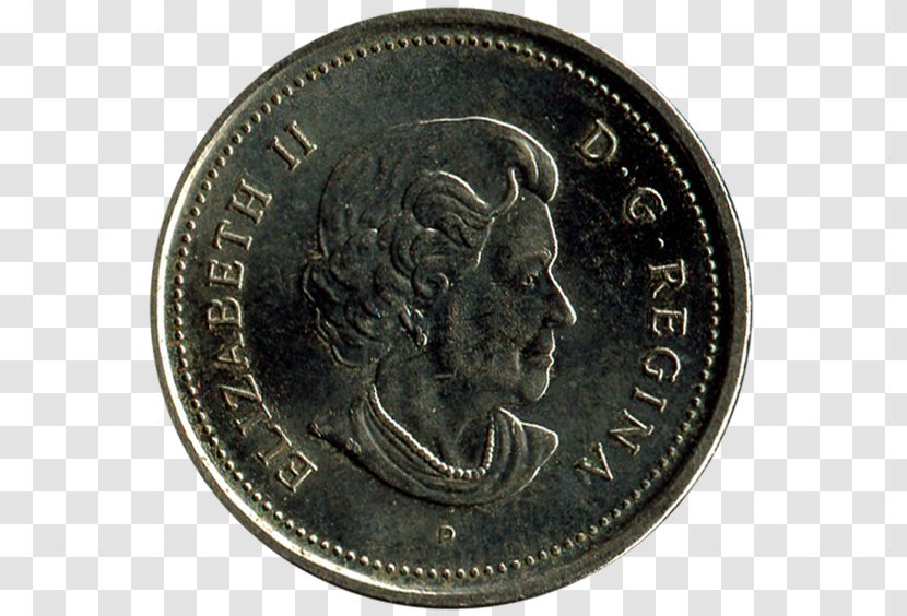 Quarter Coin 50-cent Piece Canadian Dollar - New Zealand Transparent PNG
