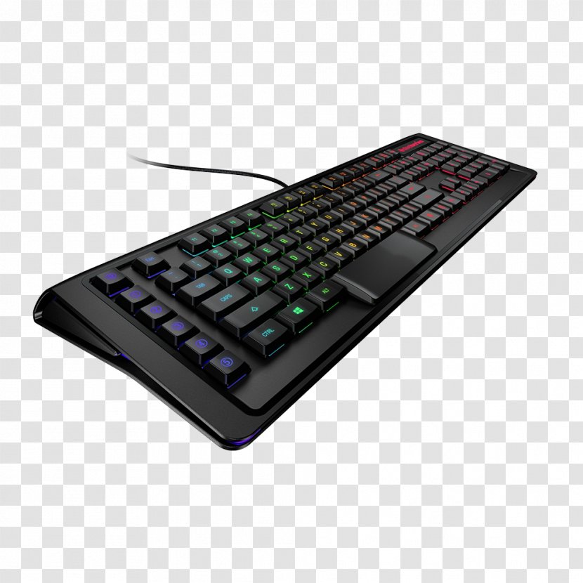 Computer Keyboard Mouse SteelSeries Gaming Keypad Mats - Component Transparent PNG