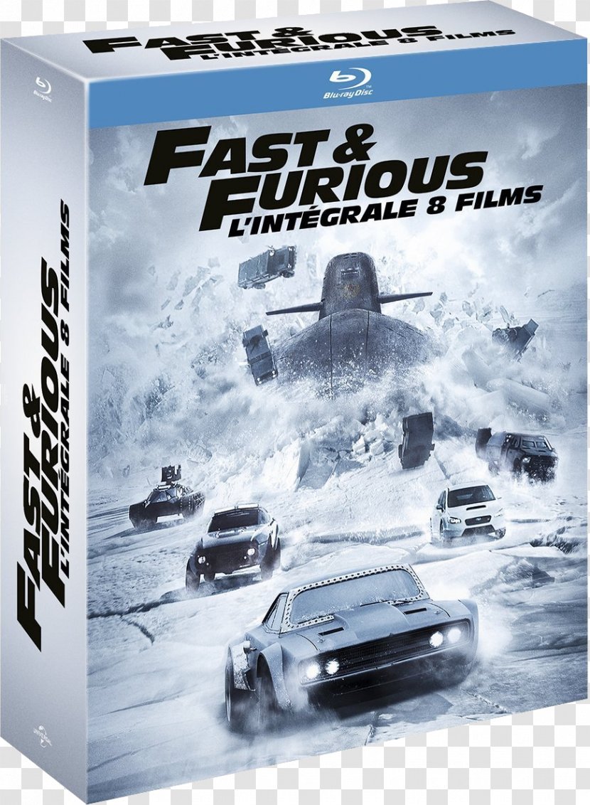 Blu-ray Disc The Fast And Furious Film DVD Box Set - Adventure - Scary Thriller Transparent PNG