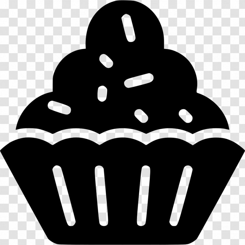 Cupcake Food Molecular Gastronomy Clip Art - Monochrome Photography - Cooking Transparent PNG