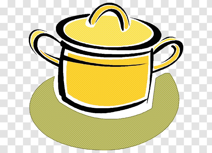 Yellow Tableware Serveware Kettle Dishware Transparent PNG