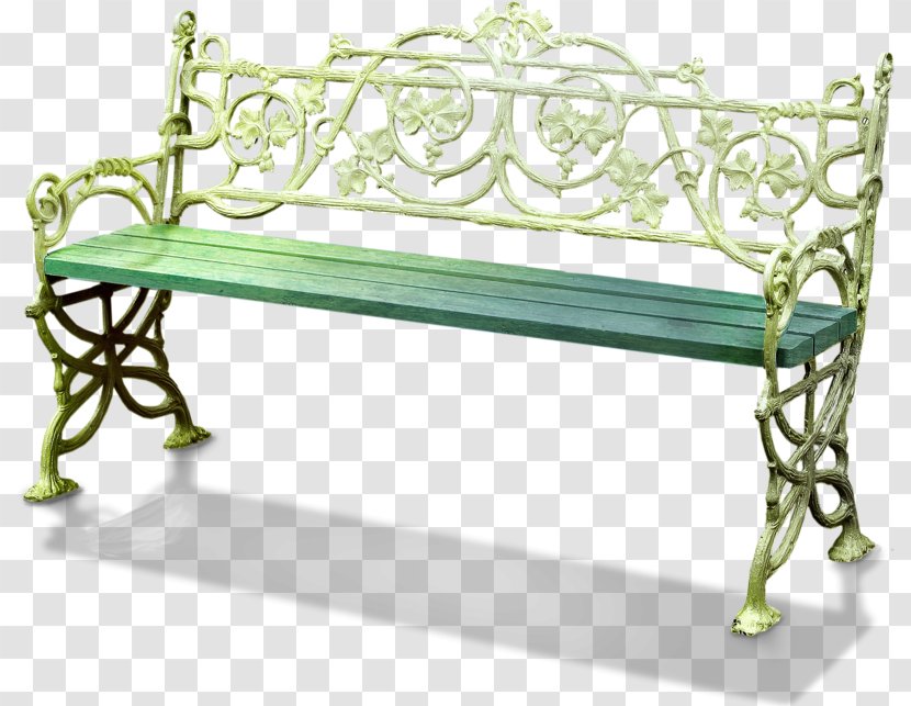 Bench Chair Table - Rectangle - Carved Park Transparent PNG