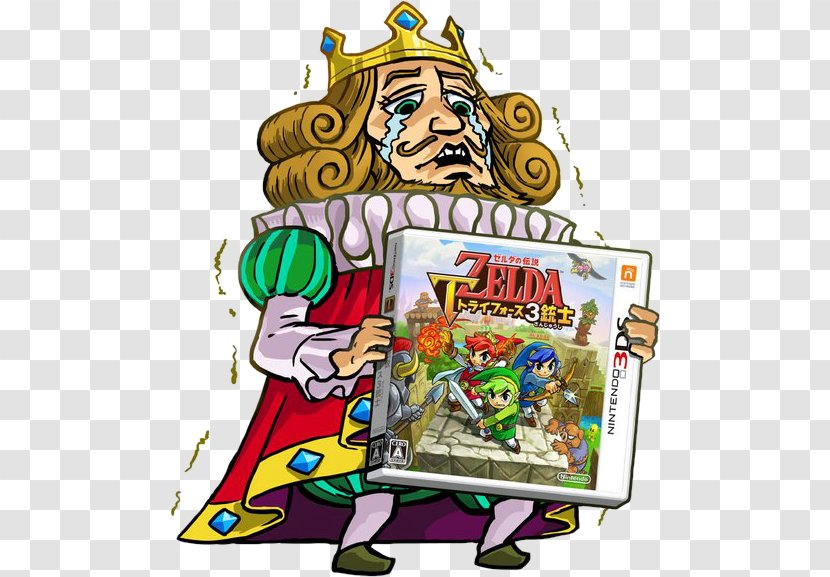 The Legend Of Zelda: Tri Force Heroes Link Minish Cap Ocarina Time Princess Zelda - Skyward Sword Transparent PNG