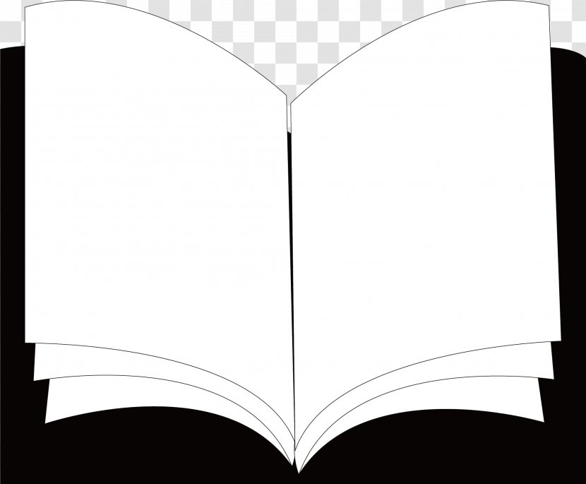 Book Drawing - Cover - Open Transparent PNG
