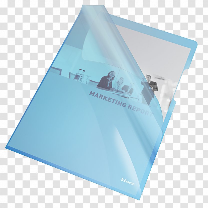 Paper File Folders Esselte 90311 Hanging Folder Of Class. Collect. BU Accessories Office Supplies Blue - Premium Transparent PNG