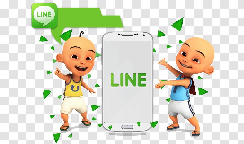 Upin & Ipin Sticker Animation Les' Copaque Production Smartphone - Film Transparent PNG