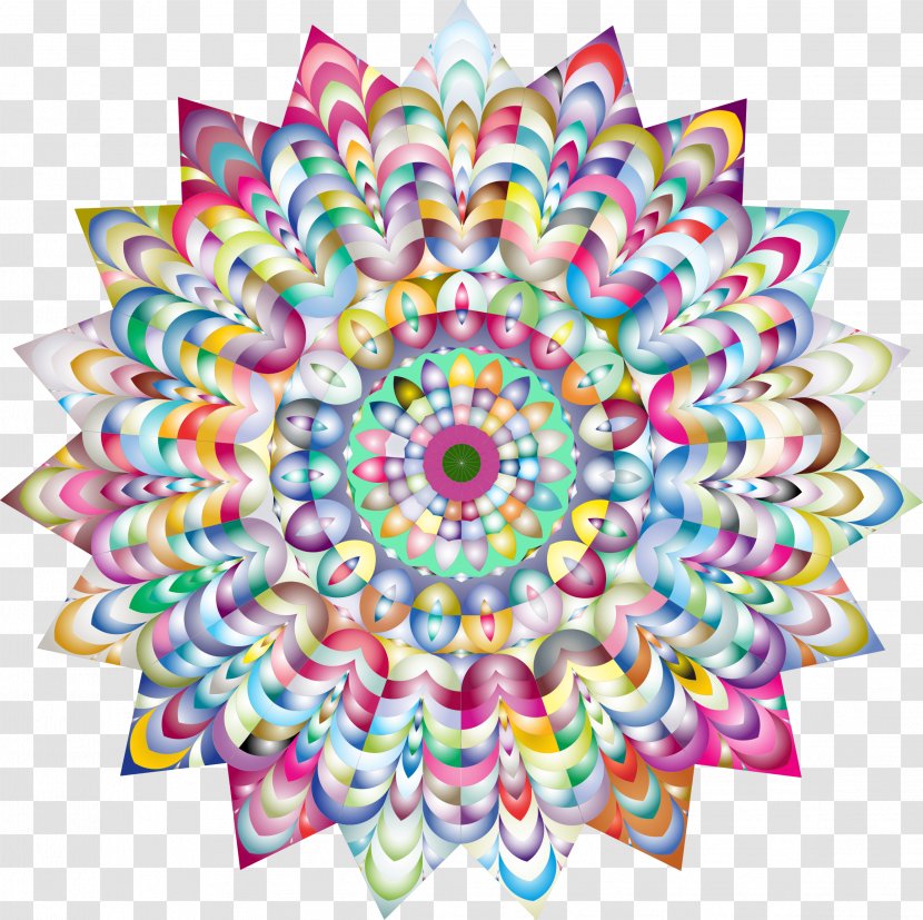Mandala Clip Art - Color Transparent PNG