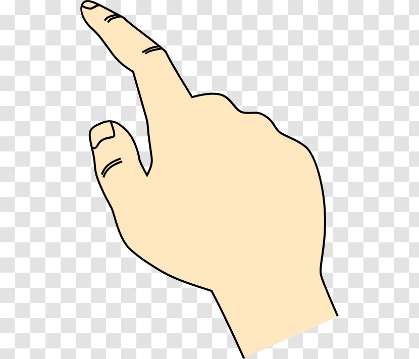 Index Finger Clip Art - Thumb - Pointing Transparent PNG