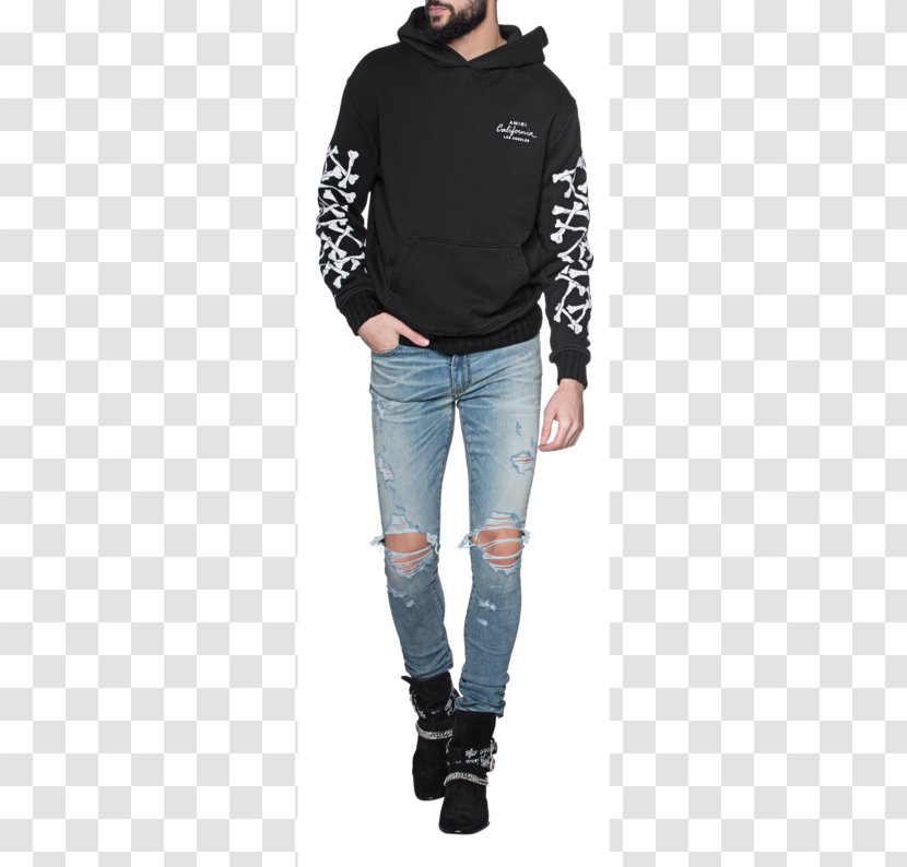 Jeans Hoodie T-shirt Neck - T Shirt Transparent PNG