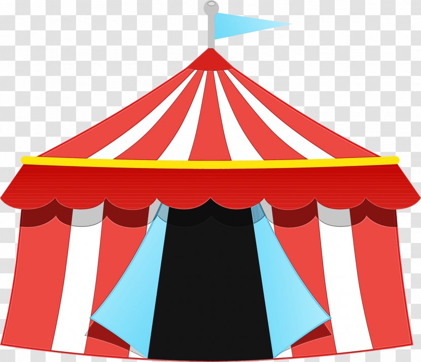 Tent Circus Performance Clip Art Flag - Performing Arts Transparent PNG