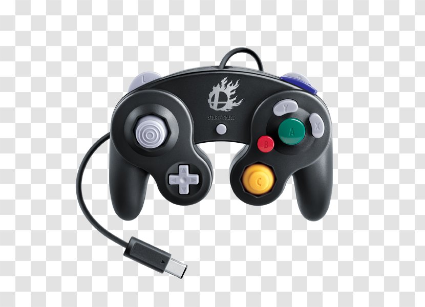 Super Smash Bros. Melee For Nintendo 3DS And Wii U Brawl GameCube Controller - Video Game Accessory Transparent PNG