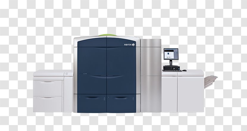 Xerox Color Printing Press Digital Printer - Machine Transparent PNG