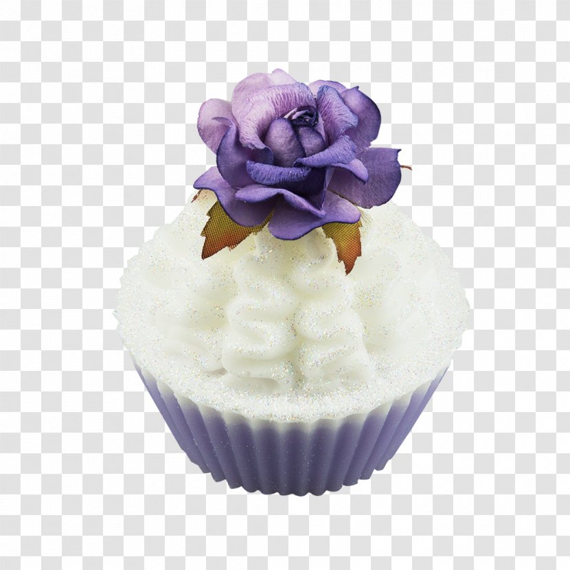 Cupcake Lavender Cake Decorating Buttercream Soap Transparent PNG
