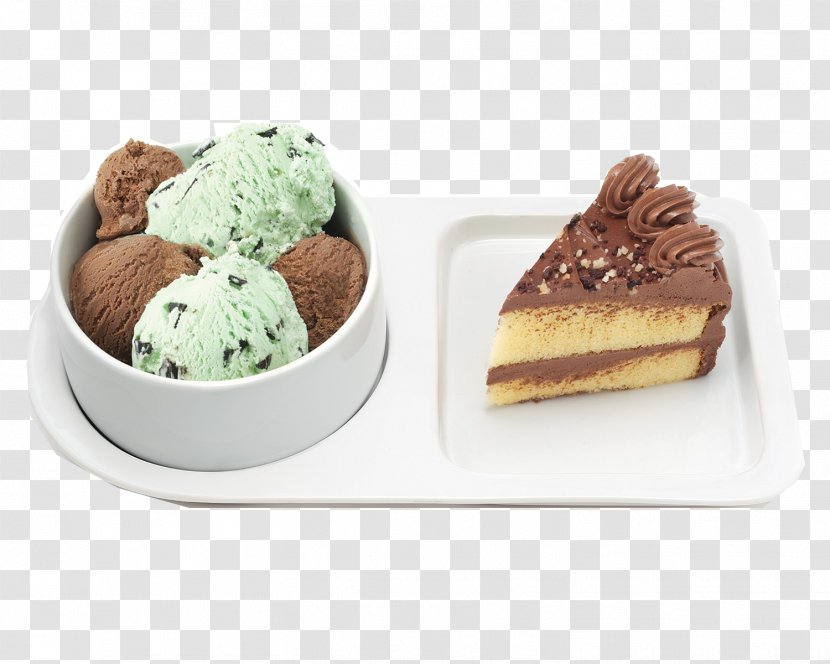 Ice Cream Cone Gelato Chocolate Cake - Dairy Product - And Transparent PNG