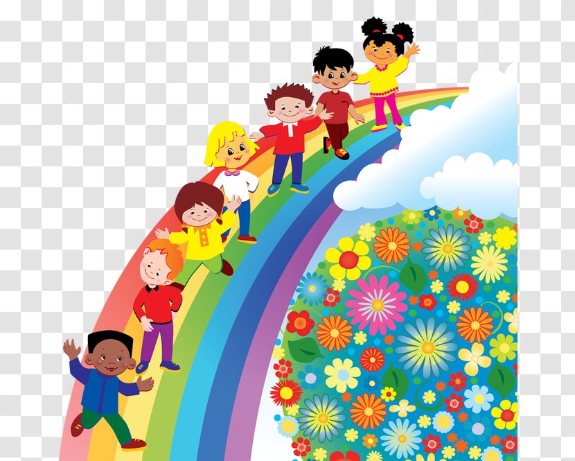 Pre-school Child Classroom Education - Rainbow Transparent PNG
