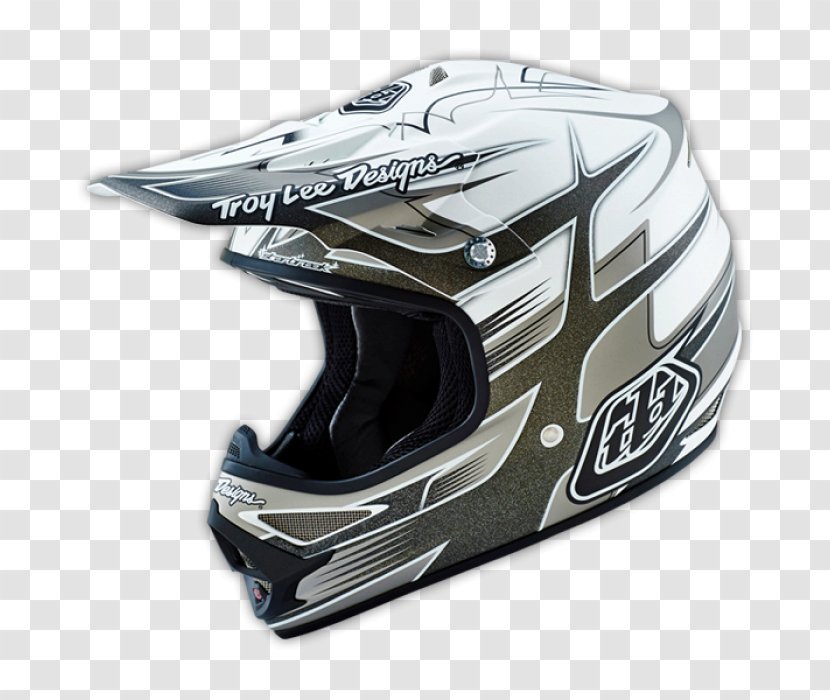 Motorcycle Helmets Troy Lee Designs Air Starbreak Matte Motocross Transparent PNG