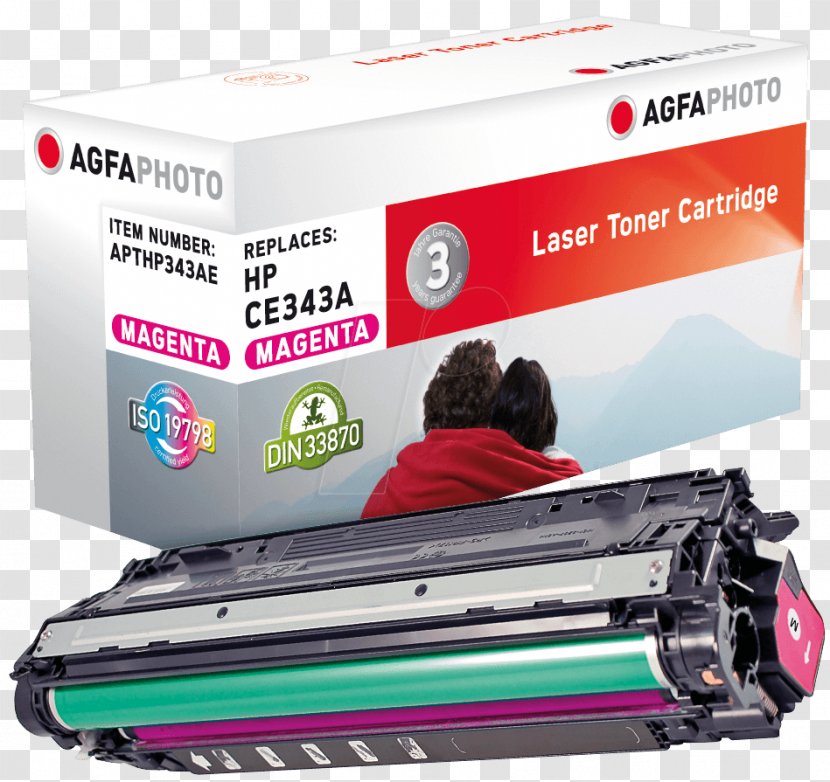 Hewlett-Packard Toner Cartridge Magenta Prindo Original - Technology - Hewlettpackard Transparent PNG