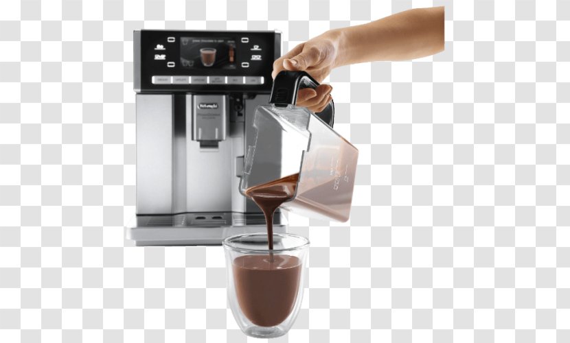 Coffee Hot Chocolate Cappuccino Latte Cafe - Coffeemaker Transparent PNG