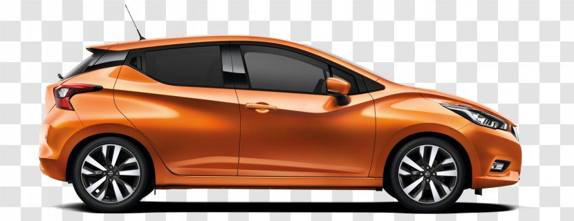 Nissan Micra Car JUKE Leaf - Used - Orange Transparent PNG