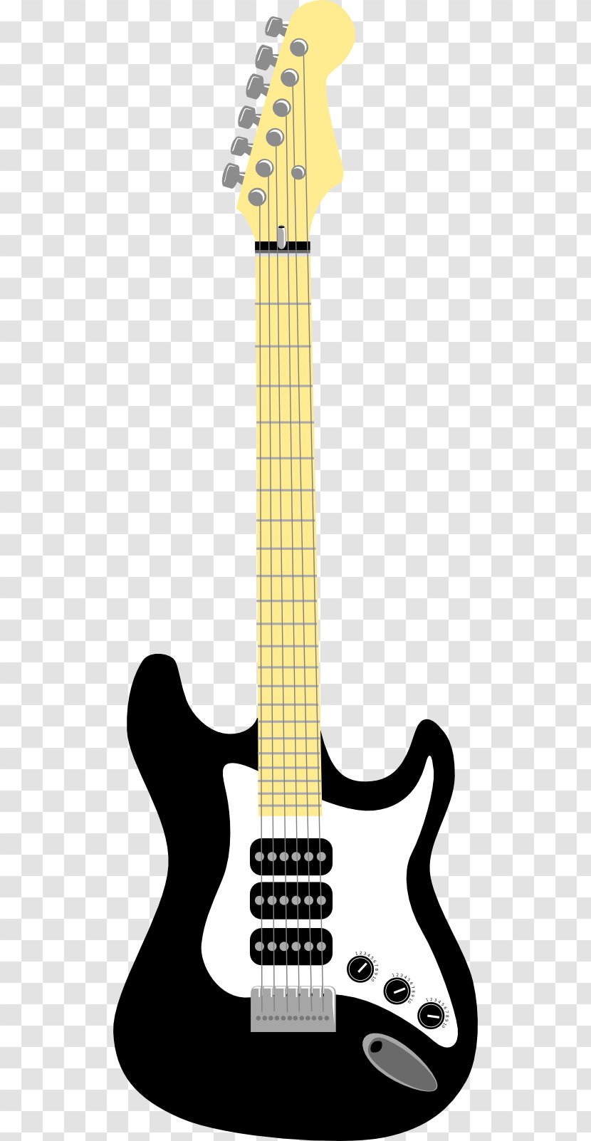 Fender Stratocaster Electric Guitar Clip Art - Musical Instruments - Pictures Transparent PNG