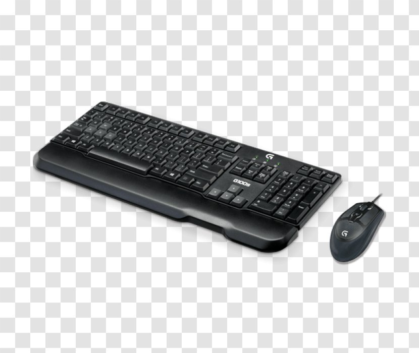 Computer Keyboard Mouse Logitech G100s Gaming Keypad - Numeric - And Transparent PNG