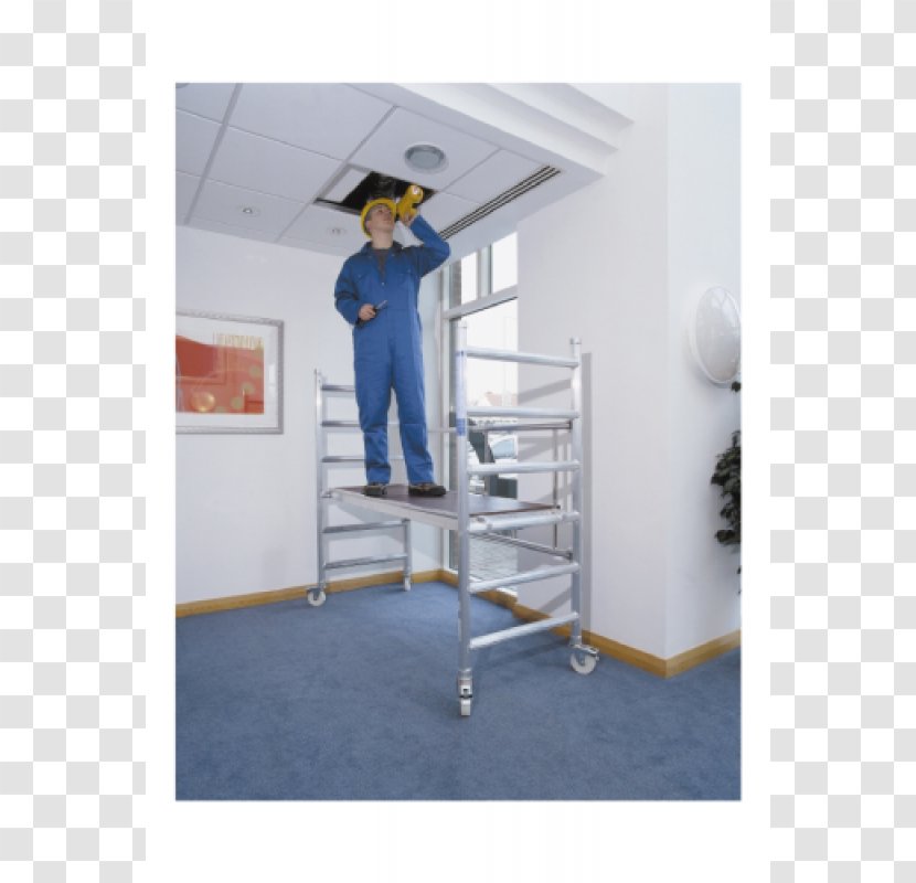 Ladder Aluminium Zarges Steel Scaffolding - Charles Wilson Engineers Limited Transparent PNG