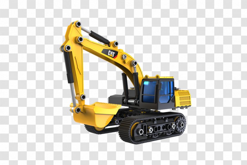 Caterpillar Inc. Heavy Machinery Excavator Loader - Yellow Transparent PNG