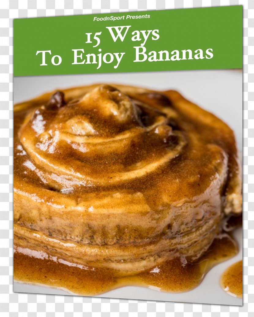 Pancake Banana Cake Raw Foodism Recipe Strudel - Veganism Transparent PNG