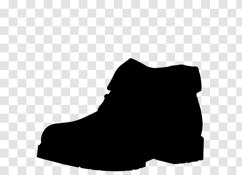 Ankle Boot Shoe Clip Art Walking - Black M Transparent PNG