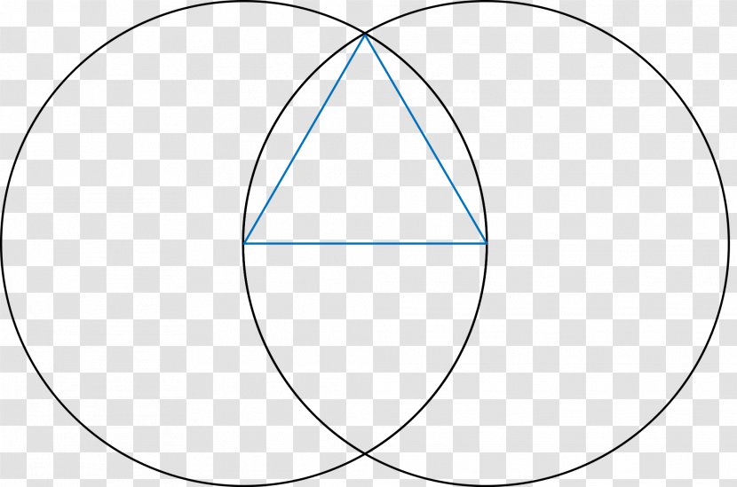 Vesica Piscis Symbol Dyad Sacred Geometry Pythagoreanism - Monad Transparent PNG