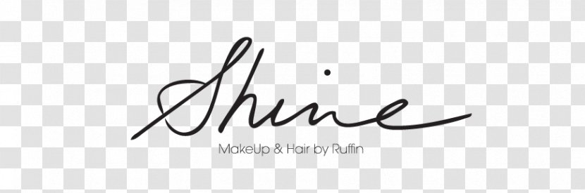 Logo Brand Calligraphy Font - Text - Shiny Hair Transparent PNG