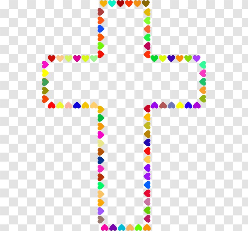 Clip Art - Text - Christian Cross Transparent PNG