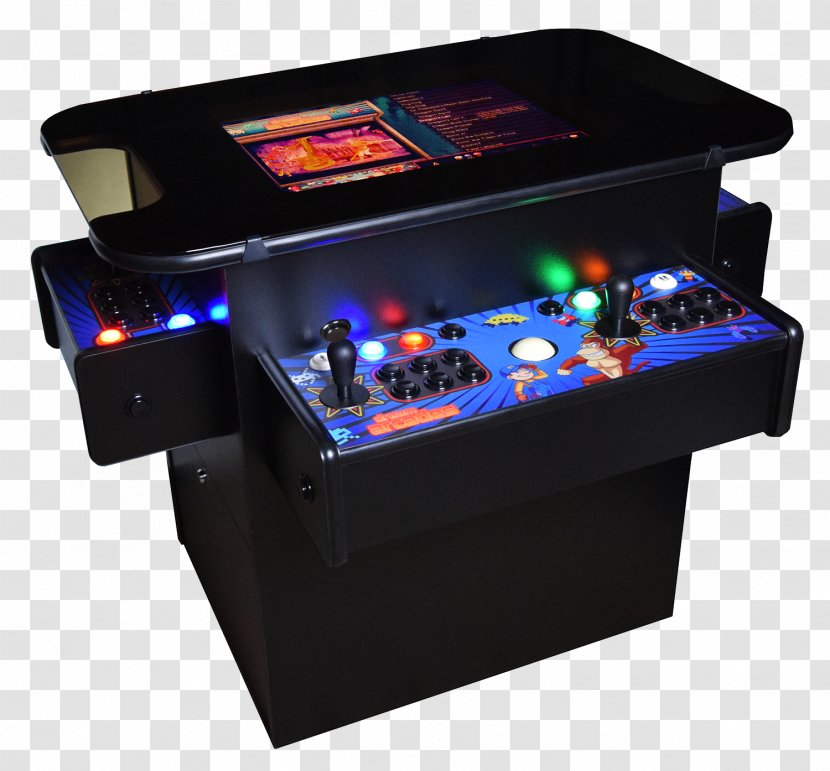 Arcade Game Gauntlet Warlords Cabinet Table - Galaxian Transparent PNG