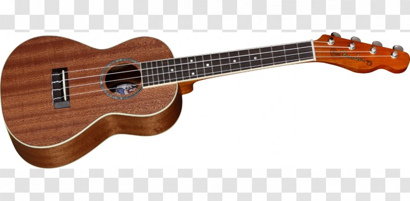 Bass Guitar Ukulele Acoustic Tiple Cuatro - Silhouette Transparent PNG