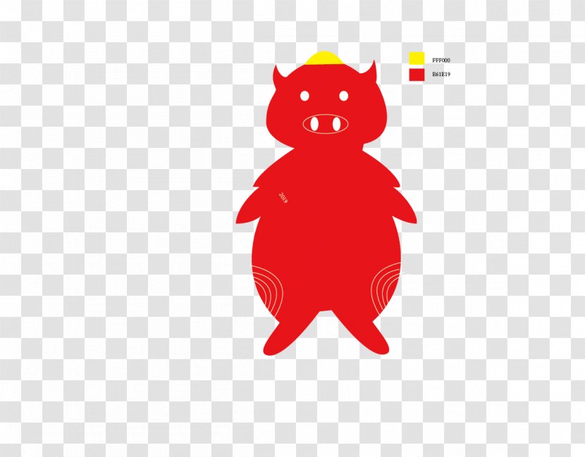 Illustration Clip Art Character Animal Fiction - Babi Symbol Transparent PNG