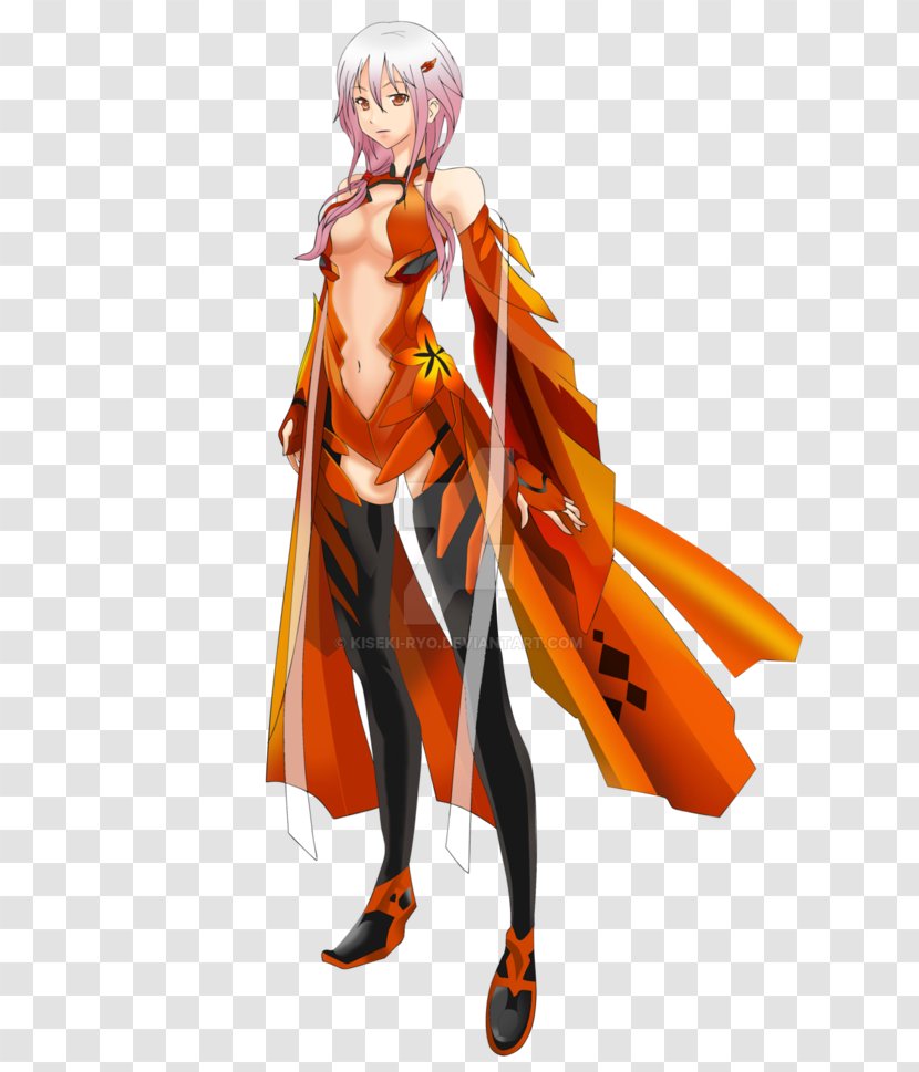 Inori Yuzuriha Character Design - Heart - Guilty Crown Transparent PNG