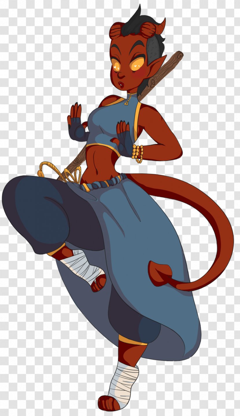 Dungeons & Dragons Tiefling Monk Paizo Publishing Cleric - Dragon Transparent PNG