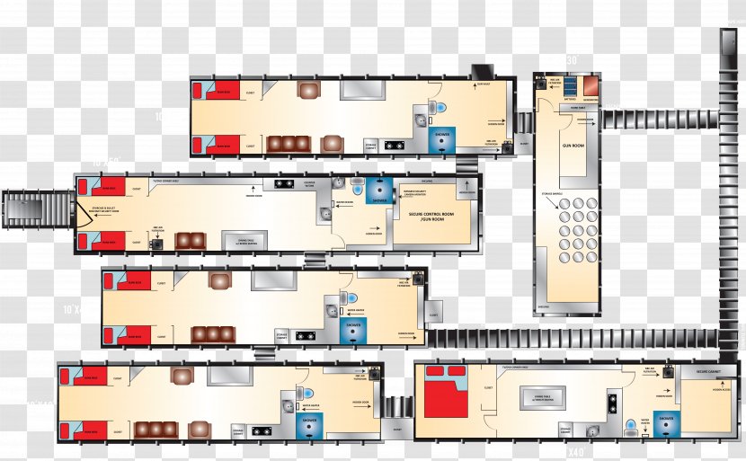 Bunker House Plan Floor Architectural - Area - Tornados Transparent PNG