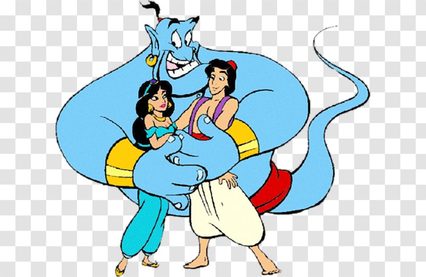 Princess Jasmine Genie Aladdin Jafar Ariel - Fictional Character Transparent PNG