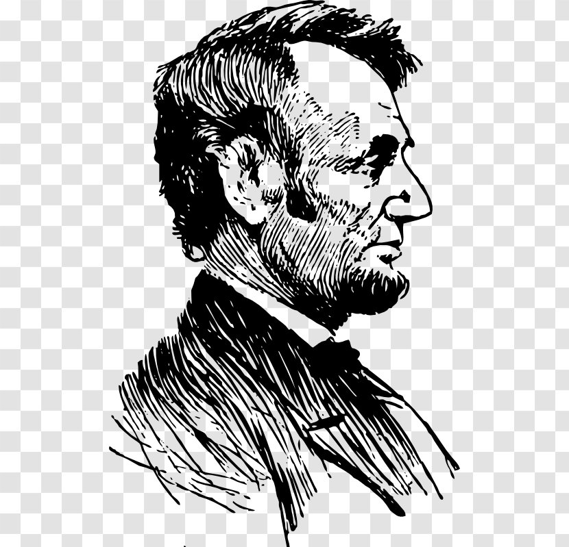 Gettysburg Address Lincoln Home National Historic Site American Civil War President Of The United States Assassination Abraham - Self Portrait - Silhouette Transparent PNG