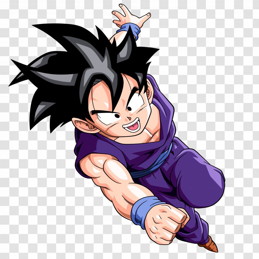 Gohan Goku Vegeta Trunks Goten - Cartoon Transparent PNG