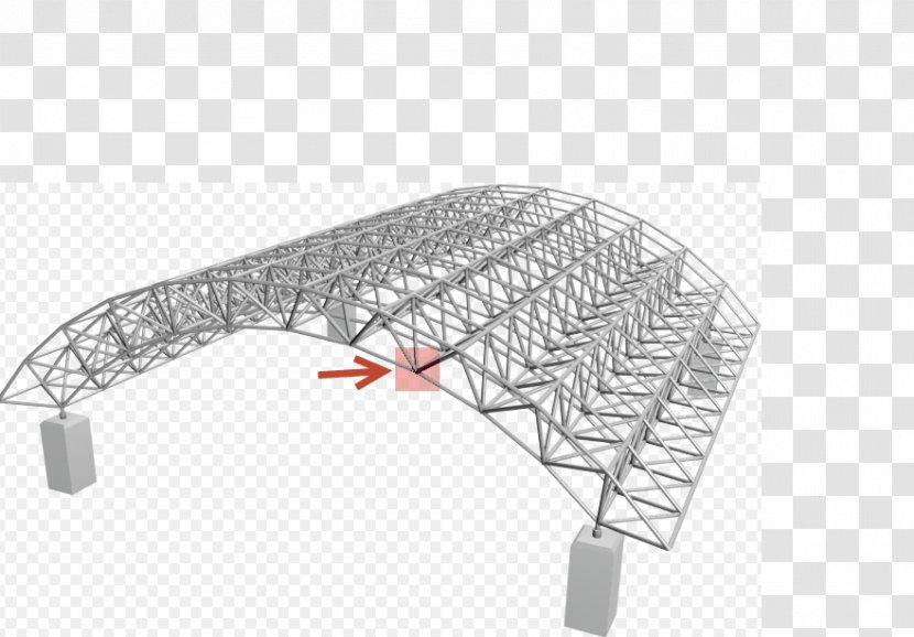 Space Frame Timber Roof Truss Structure Barrel Transparent PNG