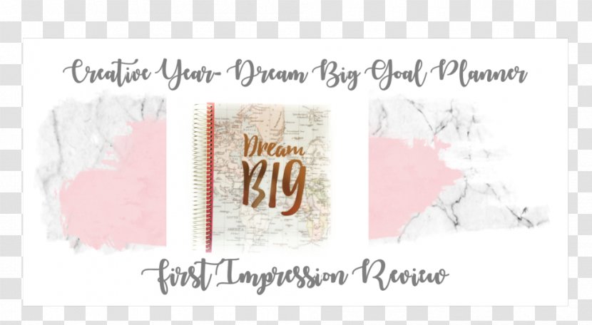 Paper Goal Plan Calligraphy Writing - Thought - Year-end Summary Cover Design Transparent PNG