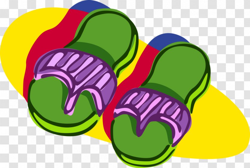 Shoe Slipper Flip-flops Clip Art Sandal - Footwear Transparent PNG