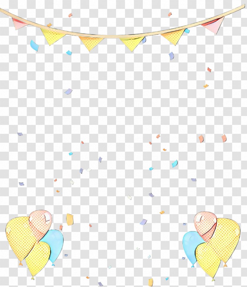 Party Birthday Curtain Illustration Baby Shower - Satin - Heart Transparent PNG