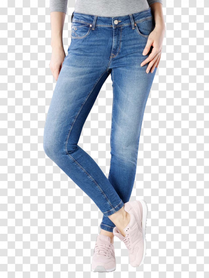 Jeans T-shirt Denim Slim-fit Pants - Silhouette - Women Transparent PNG