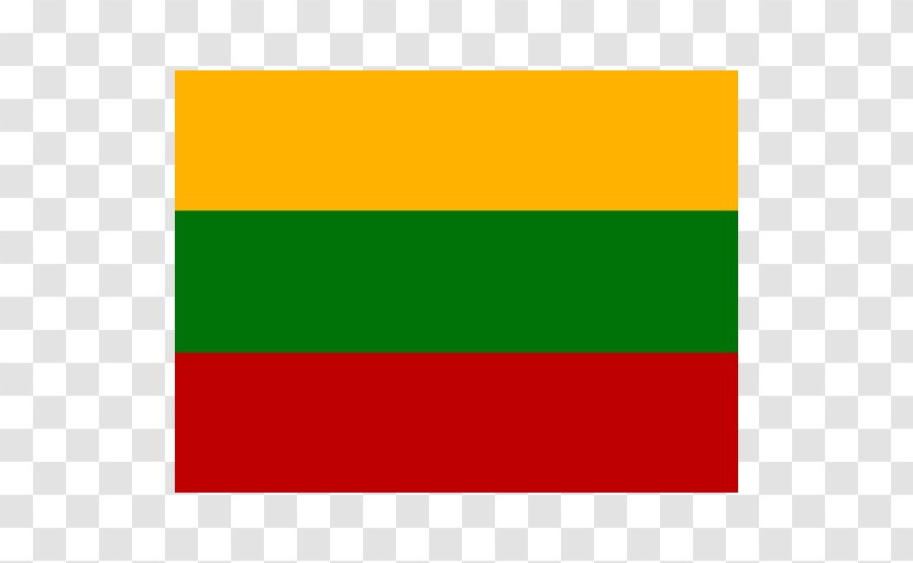 Flag Of Lithuania Tautiška Giesmė White - Green Transparent PNG