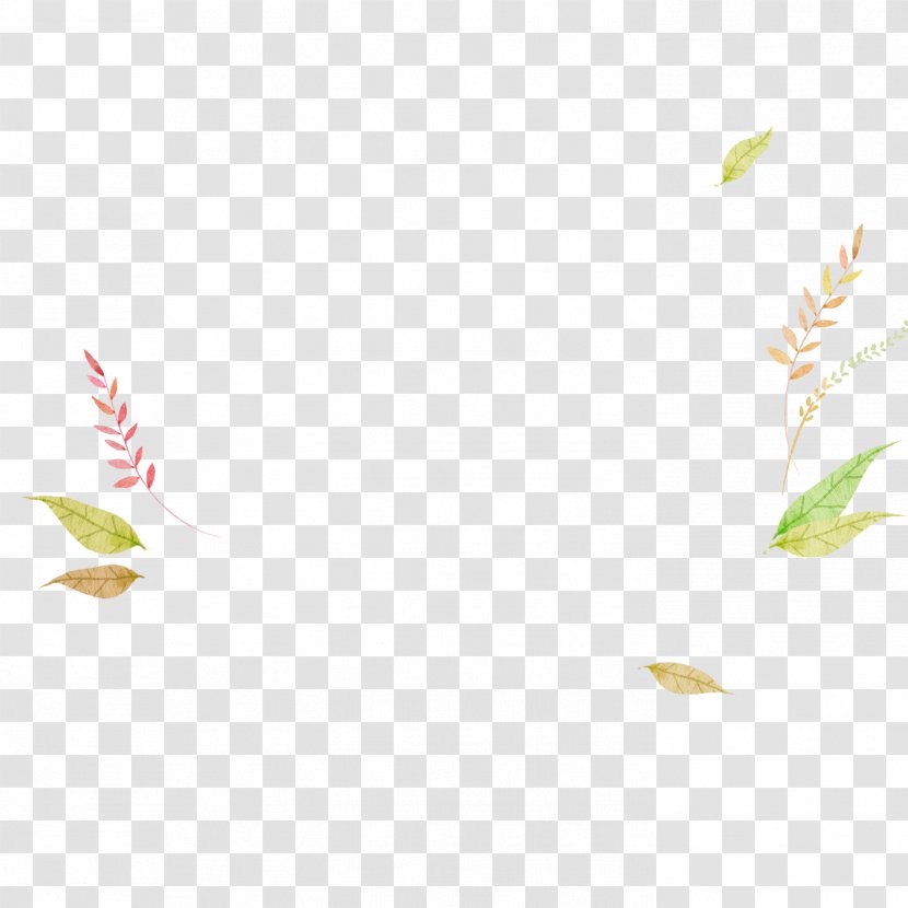 Yellow Petal Angle Pattern - Leaves Transparent PNG