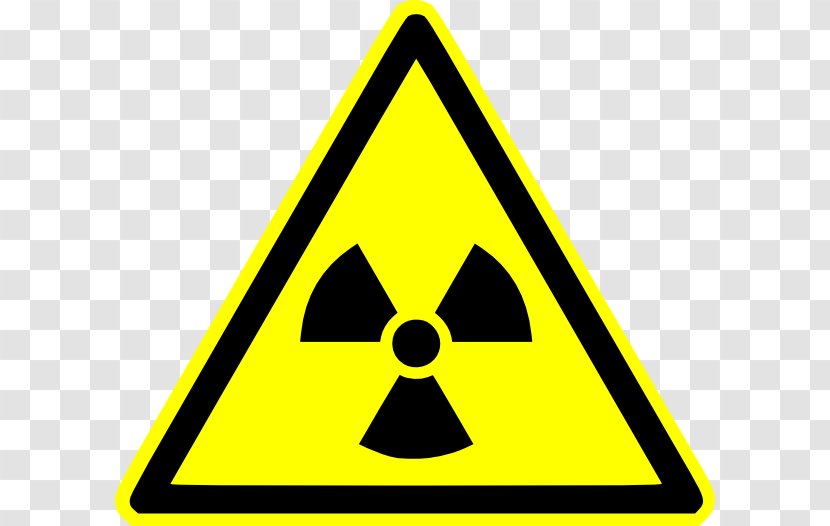 Ionizing Radiation Radioactive Decay Hazard Symbol Biological - Triangle Transparent PNG