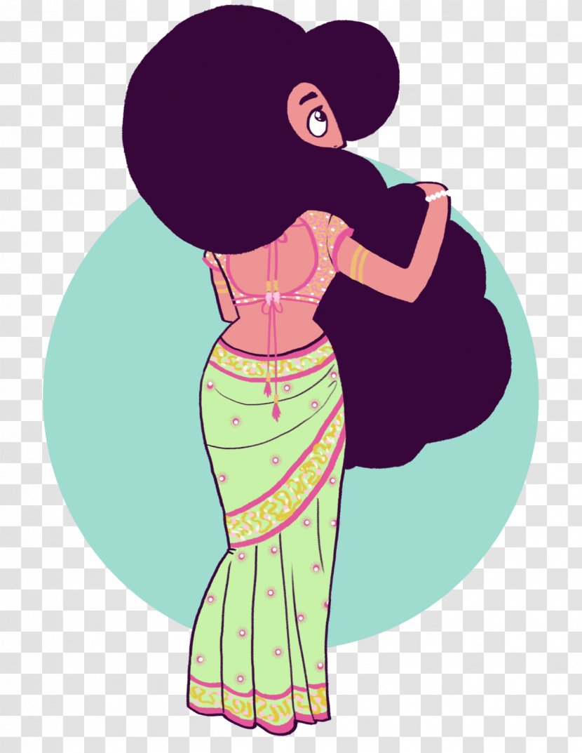 Stevonnie Clothing Character Clip Art - Watercolor - Indian Fashion Transparent PNG